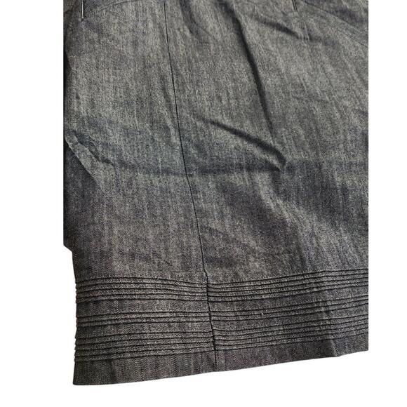 Boden NWOT Montmartre Short Sleeve Chambray Cotton Denim Shift Dress Size 2 - Picture 6 of 7